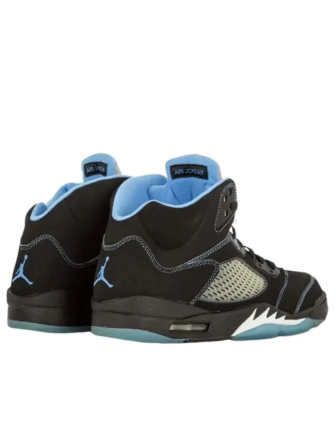 Кроссовки Air Jordan 5 Retro 'Black University Blue' DD0587-008 — изображение 3 из 3, черный