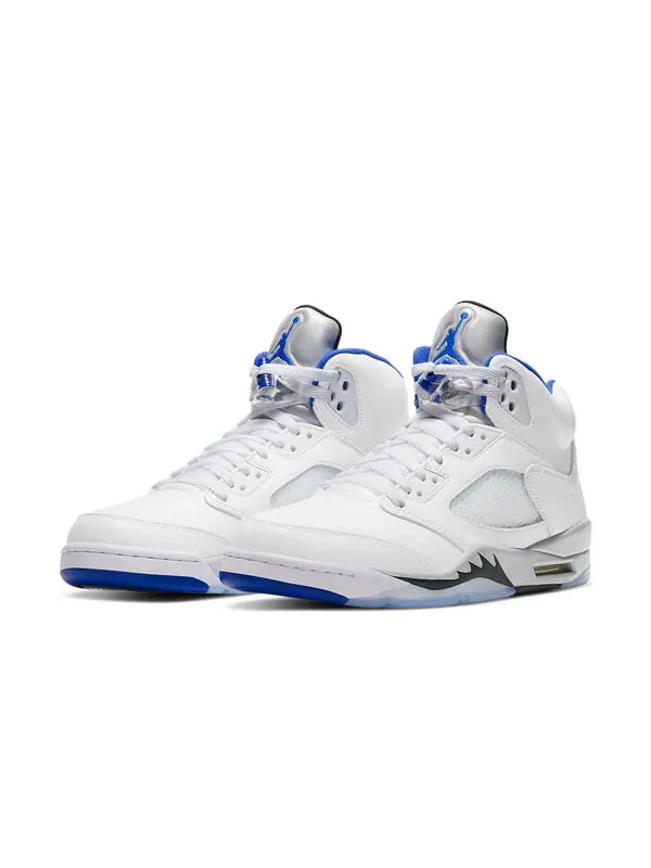 Кроссовки 5 ретро Air Jordan — изображение 3 из 4, белый//черный