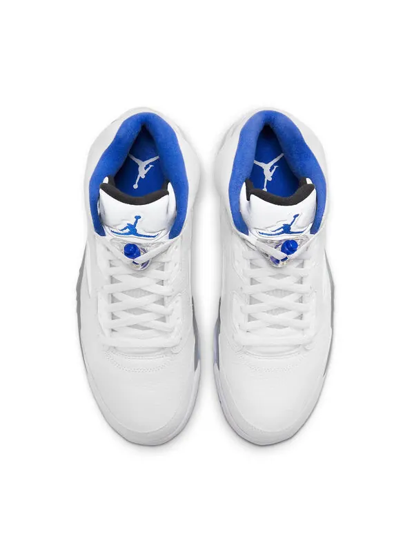 Кроссовки 5 ретро Air Jordan — изображение 4 из 4, белый//черный
