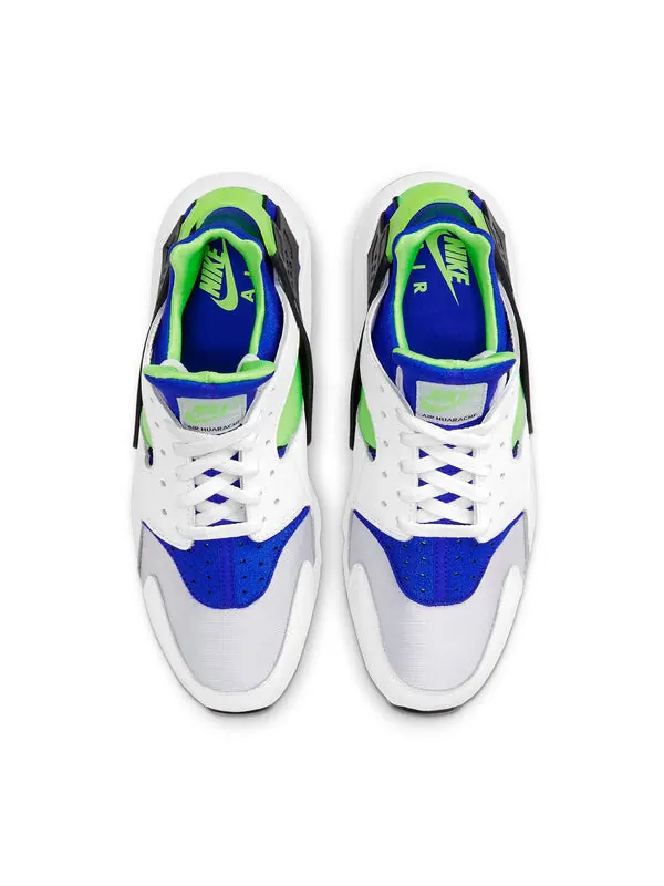 Кроссовки Air Huarache Nike — изображение 4 из 4, белый/синий/зеленый