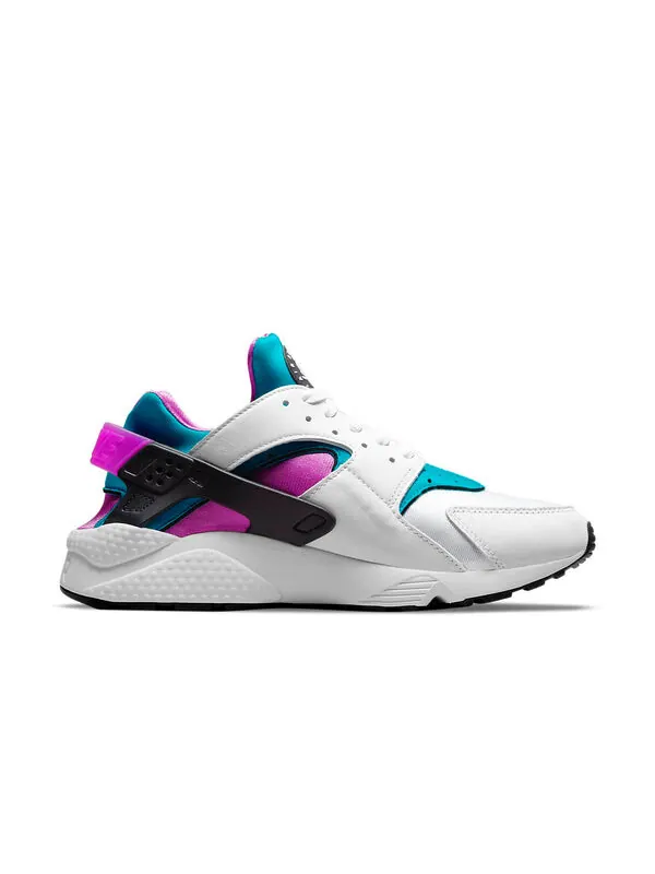 Кроссовки Air Huarache Nike — изображение 2 из 4, белый/зеленый/фиолетовый