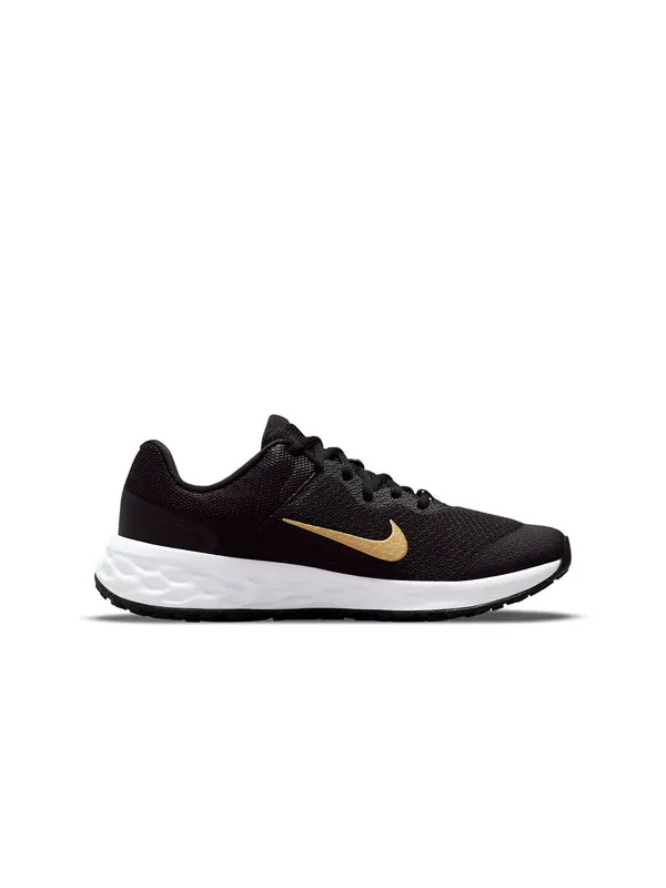 Революция кроссовок 6 Nike — изображение 2 из 4, черный/белый/золотистый