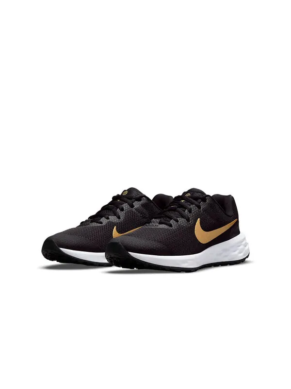 Революция кроссовок 6 Nike — изображение 3 из 4, черный/белый/золотистый