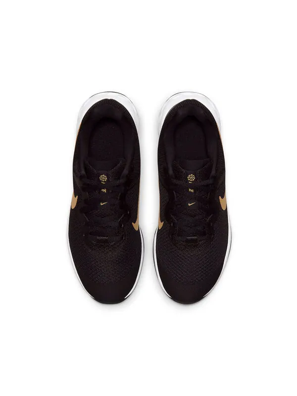 Революция кроссовок 6 Nike — изображение 4 из 4, черный/белый/золотистый