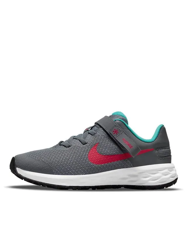 Кроссовки Revolution 6 Flyease Nike — изображение 1 из 4, серый//красный