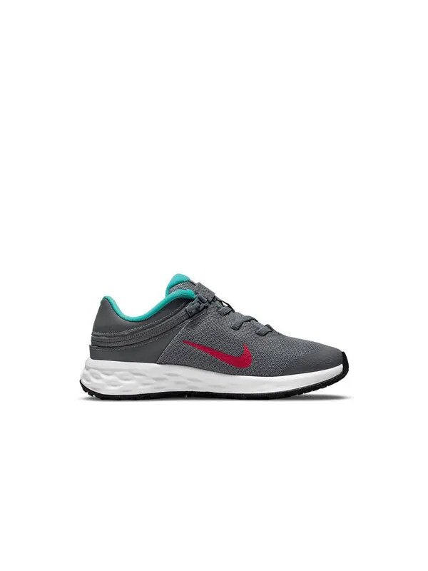 Кроссовки Revolution 6 Flyease Nike — изображение 2 из 4, серый//красный