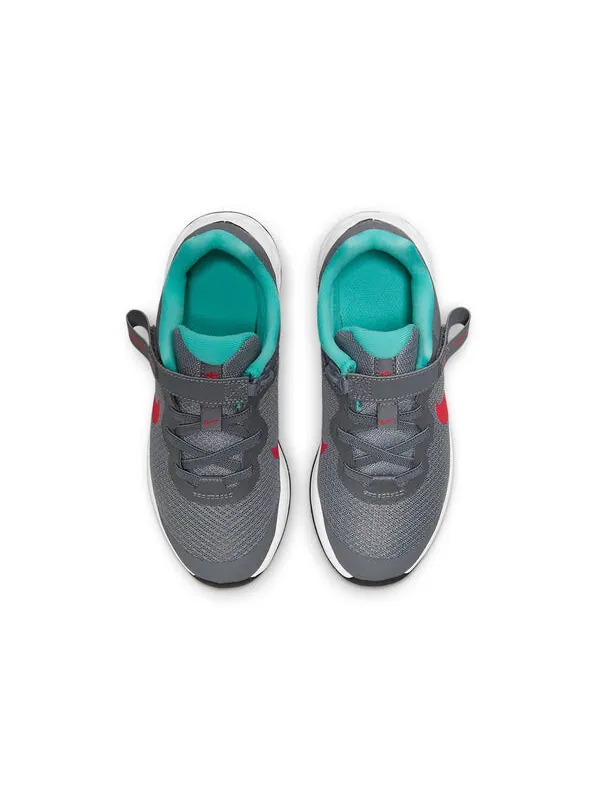 Кроссовки Revolution 6 Flyease Nike — изображение 4 из 4, серый//красный