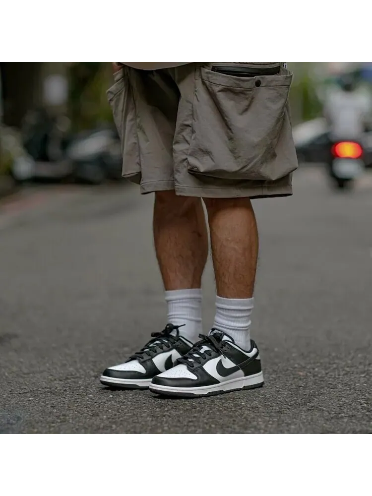 Кроссовки Nike Dunk Low Black and White — изображение 4 из 7, черный