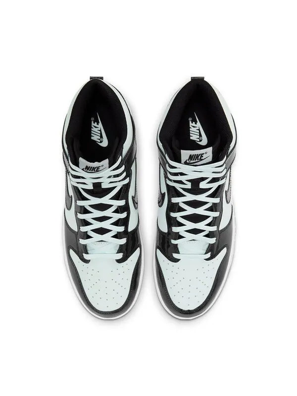 Кроссовки данки высокие se Nike — изображение 4 из 4, зеленый/черный/белый
