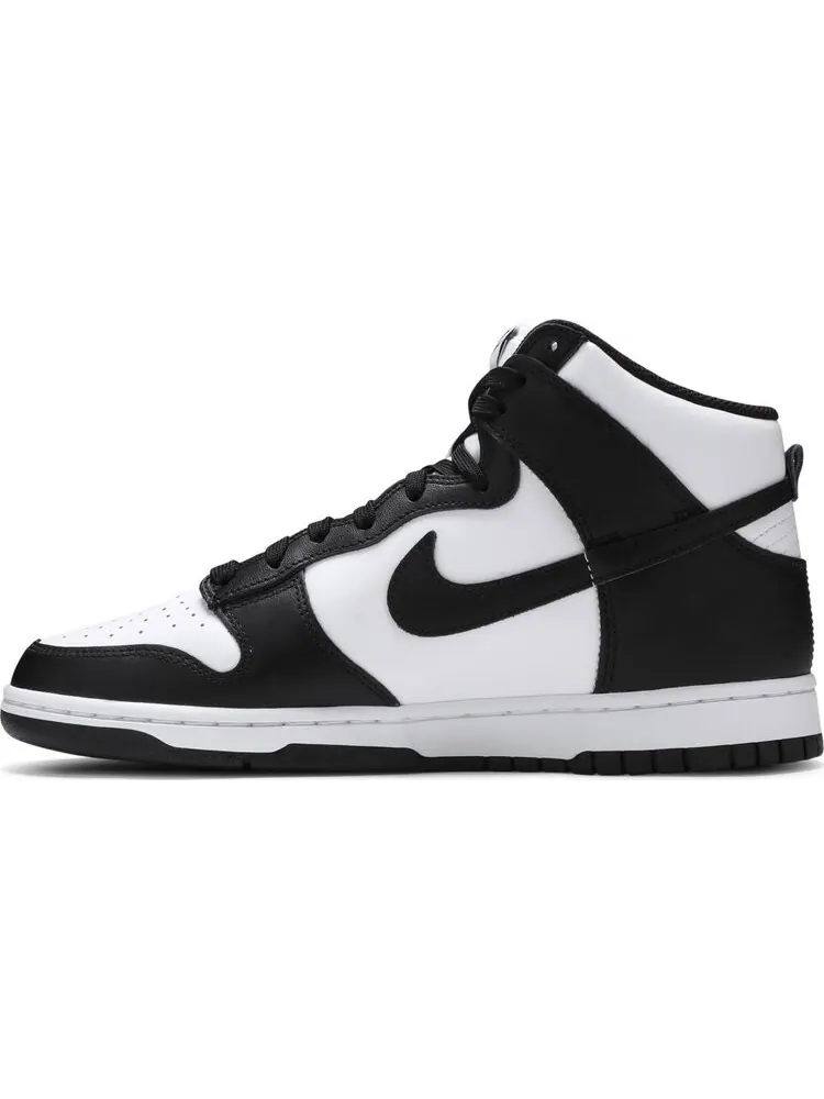 Кроссовки Nike Dunk High Black/White — изображение 2 из 9, черный