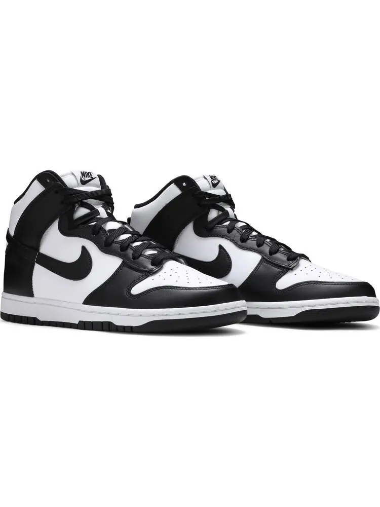 Кроссовки Nike Dunk High Black/White — изображение 4 из 9, черный