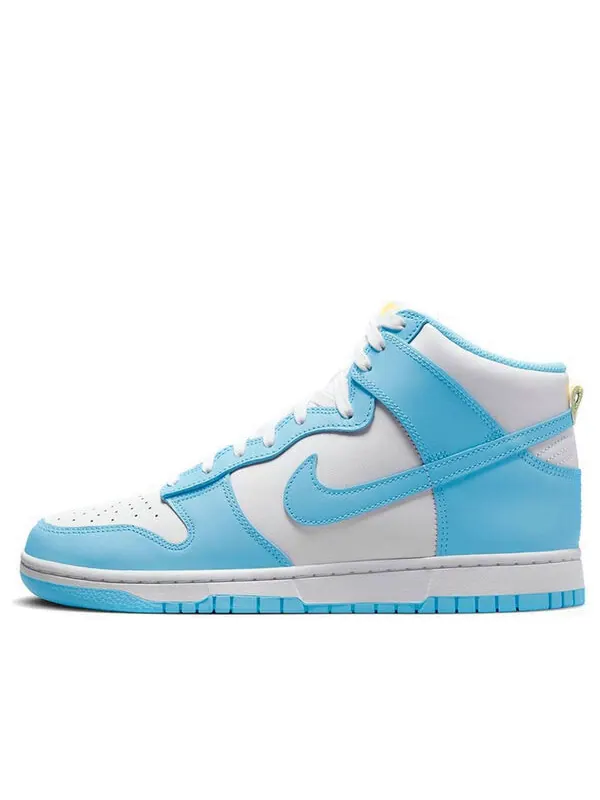 Кроссовки данк высокие Nike — изображение 1 из 4, синий/синий-белый