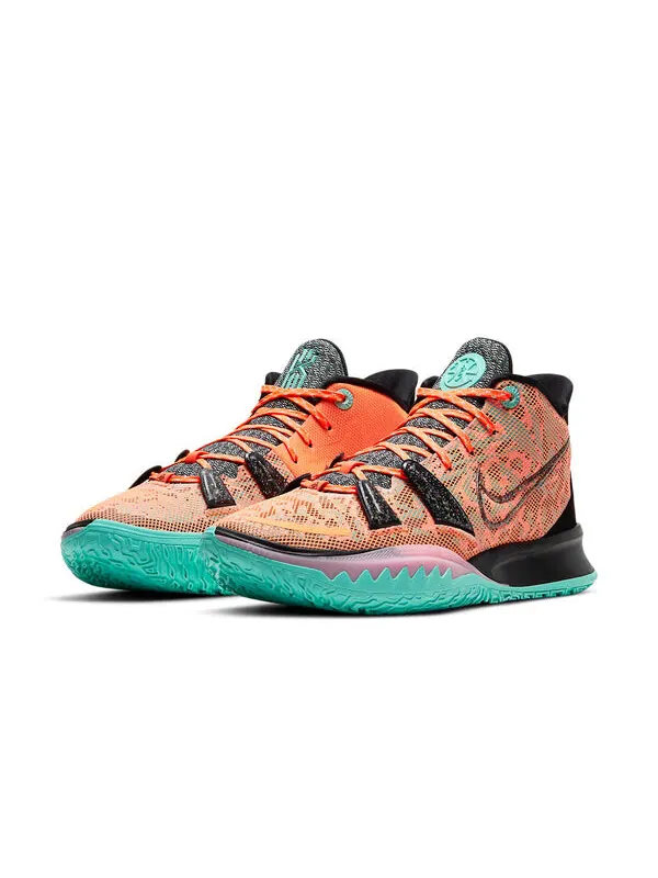 Кроссовки kyrie 7 ep 'play for the future' Nike — изображение 3 из 4, оранжевый/черный