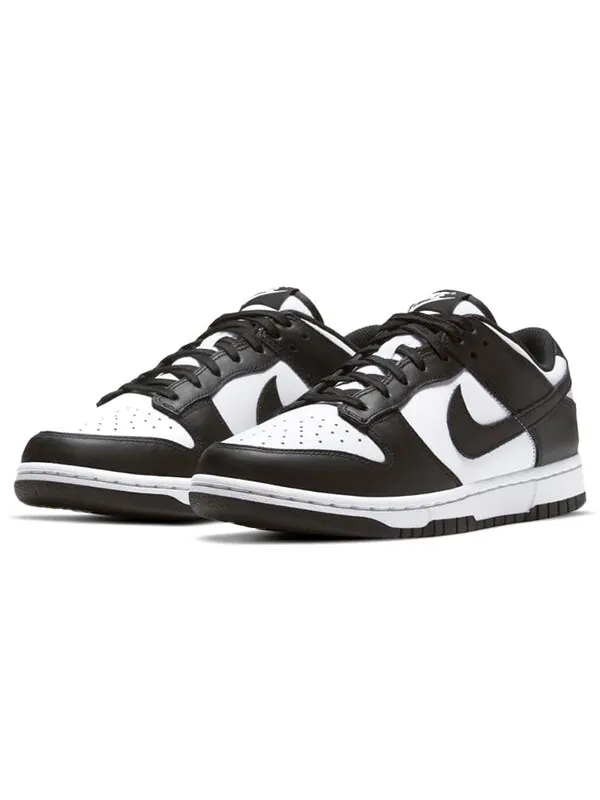 Кроссовки dunk low 'panda black white' Nike — изображение 3 из 4, белый/черный/белый