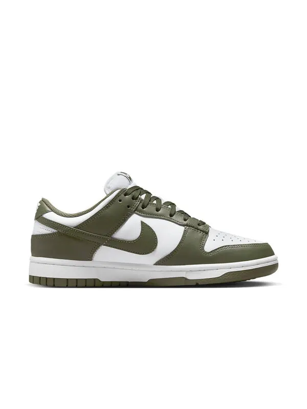 Кроссовки данк лоу Nike — изображение 2 из 4, белый/оливковый/белый
