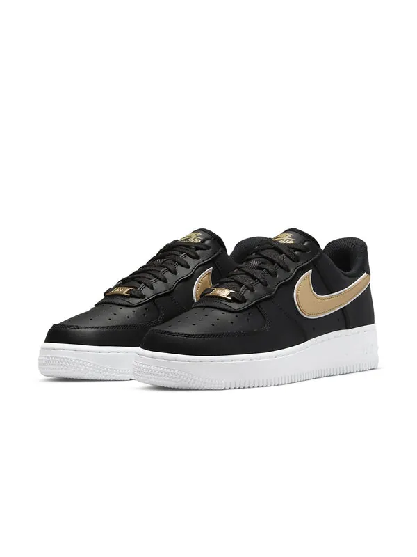 Кроссовки air force 1 black metallic gold' Nike — изображение 3 из 4, золото