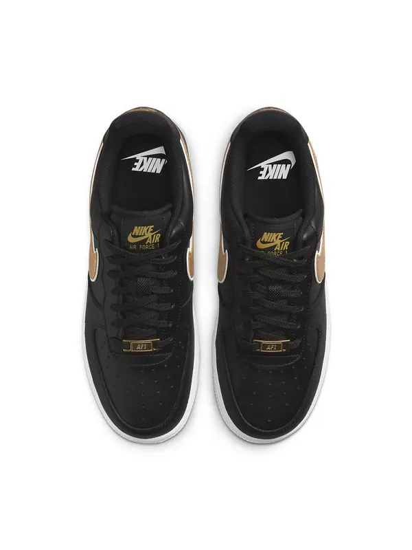 Кроссовки air force 1 black metallic gold' Nike — изображение 4 из 4, золото