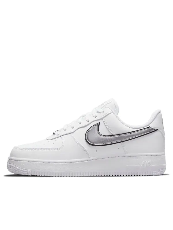 Кроссовки air force 1 white metallic silver' Nike — изображение 1 из 4, черный