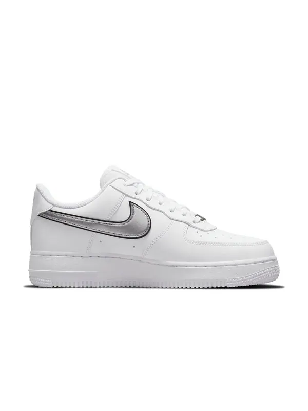 Кроссовки air force 1 white metallic silver' Nike — изображение 2 из 4, черный