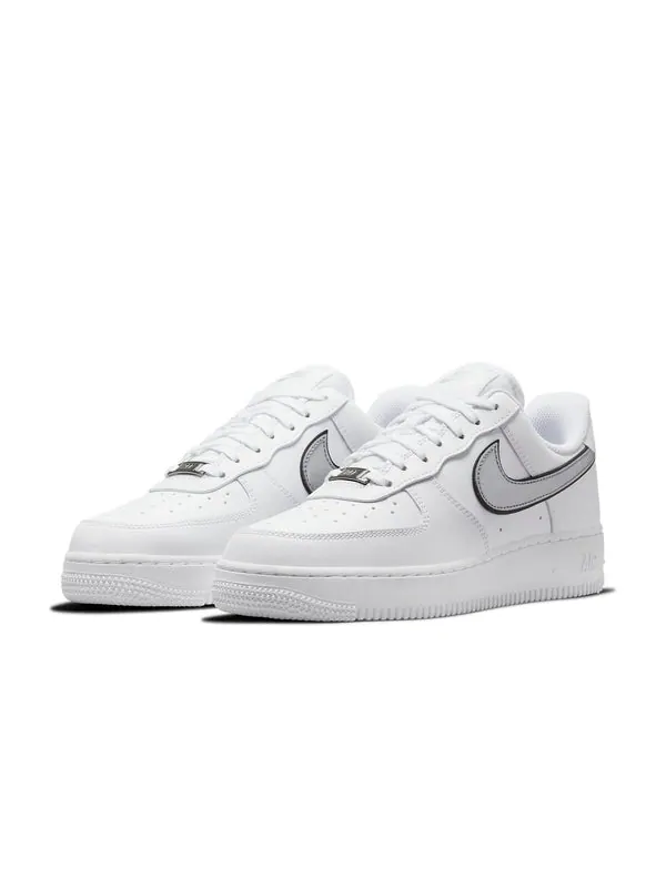 Кроссовки air force 1 white metallic silver' Nike — изображение 3 из 4, черный