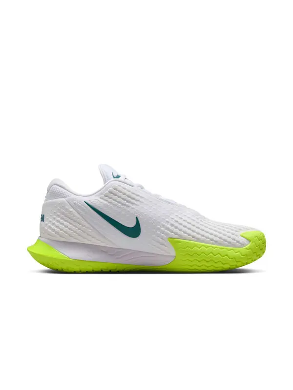 Кроссовки court zoom vapor cage 4 rafa 'white volt geode teal' Nike — изображение 2 из 4, белый
