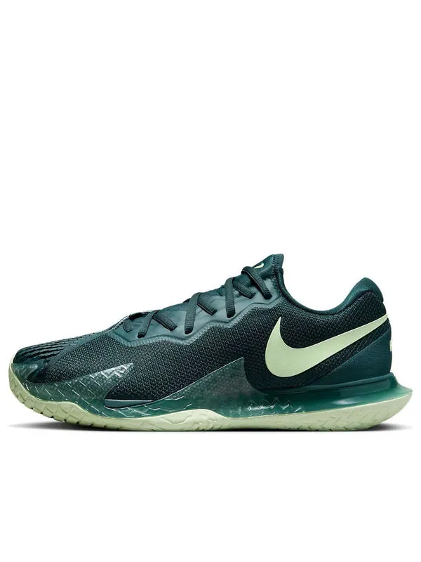 Кроссовки court zoom vapor cage 4 rafa 'deep jungle lime ice' Nike — изображение 1 из 4, зеленый