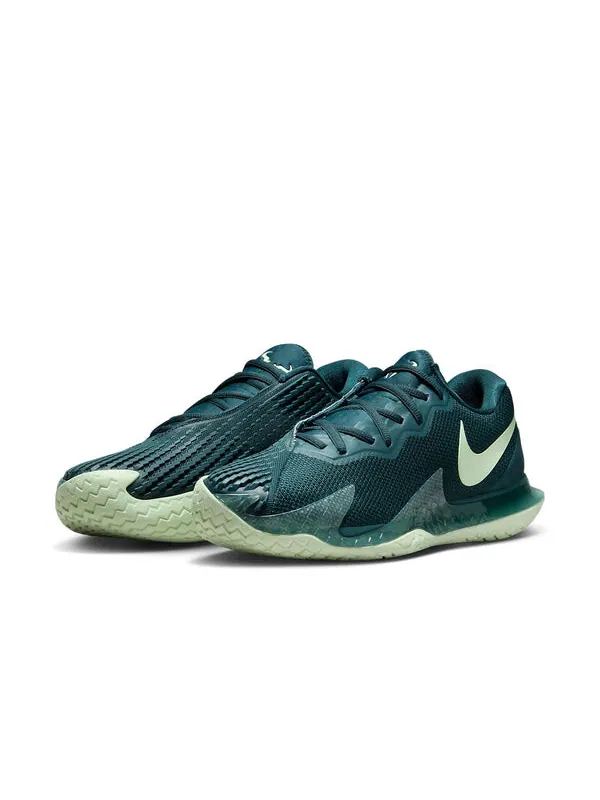 Кроссовки court zoom vapor cage 4 rafa 'deep jungle lime ice' Nike — изображение 3 из 4, зеленый
