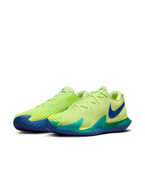 Кроссовки court zoom vapor cage 4 rafa 'light lemon twist blue' Nike — изображение 3 из 4, светлый/светлый синий