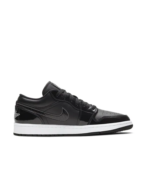 Кроссовки 1 низкие Air Jordan — изображение 2 из 4, черный