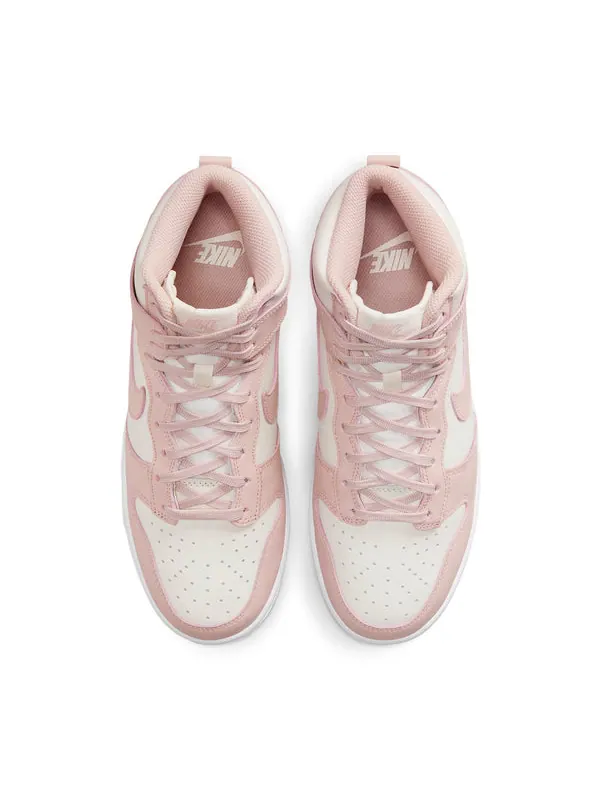 Кроссовки dunk high 'pink oxford' Nike — изображение 4 из 4, розовый/кремовый