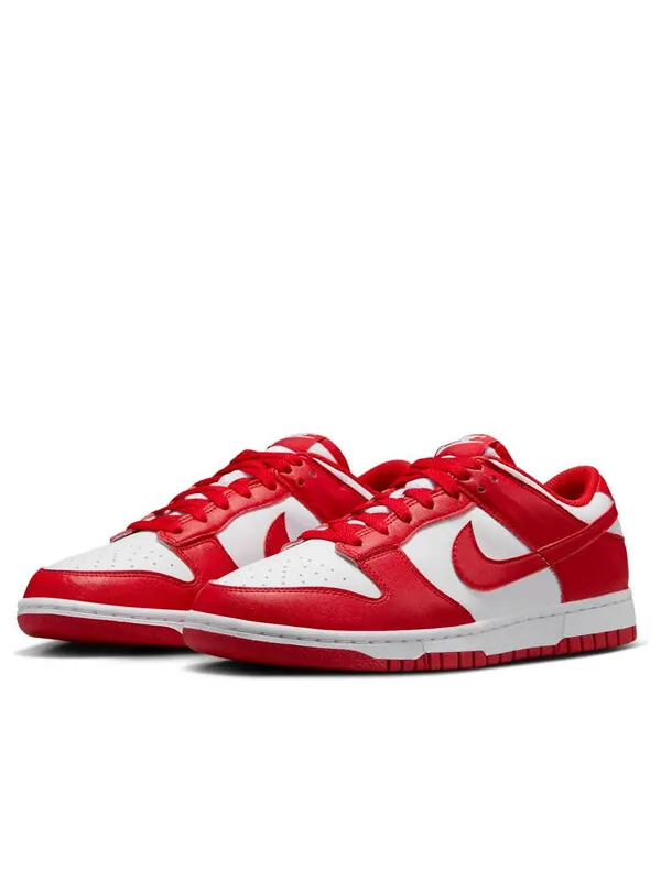 Кроссовки dunk low next nature 'st. john's' Nike — изображение 3 из 4, белый/красный