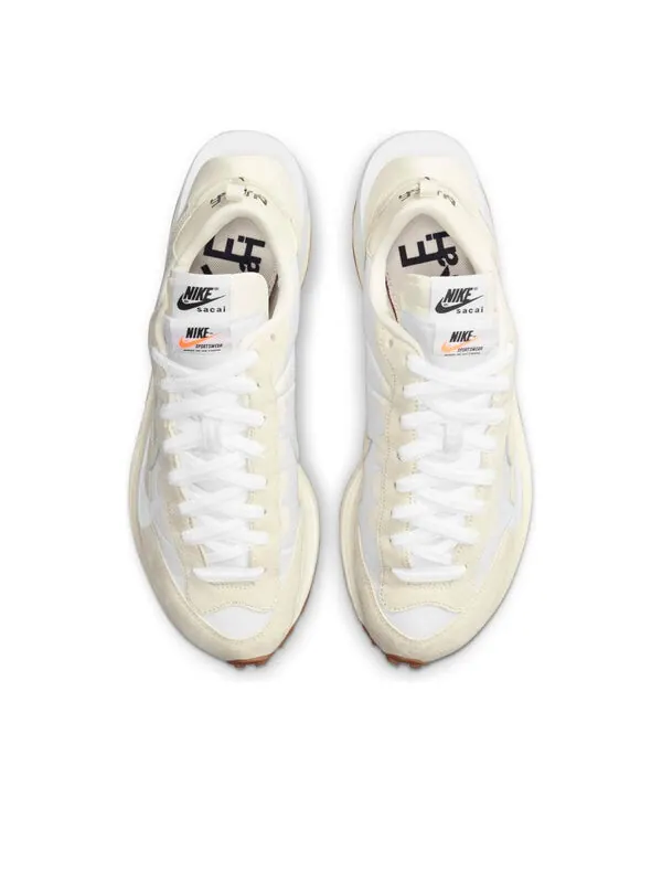 Кроссовки x sacai vaporwaffle 'sail gum' Nike — изображение 4 из 4, белый