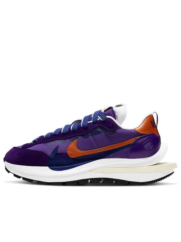 Кроссовки x sacai vaporwaffle 'dark iris' Nike — изображение 1 из 4, темный/оранжевый/белый