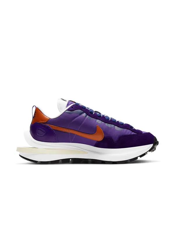 Кроссовки x sacai vaporwaffle 'dark iris' Nike — изображение 2 из 4, темный/оранжевый/белый