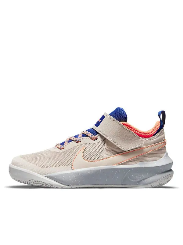 Кроссовки команда hustle d10 se Nike — изображение 1 из 4, кремовый/оранжевый/синий