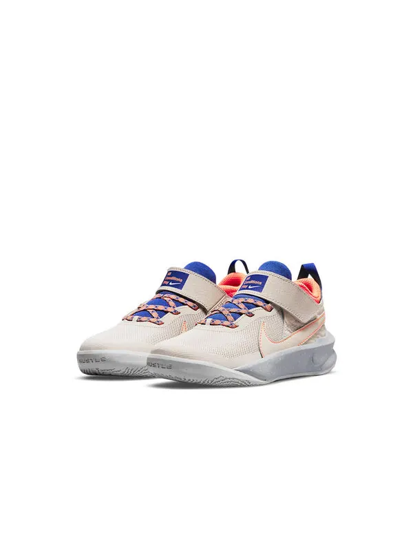 Кроссовки команда hustle d10 se Nike — изображение 3 из 4, кремовый/оранжевый/синий