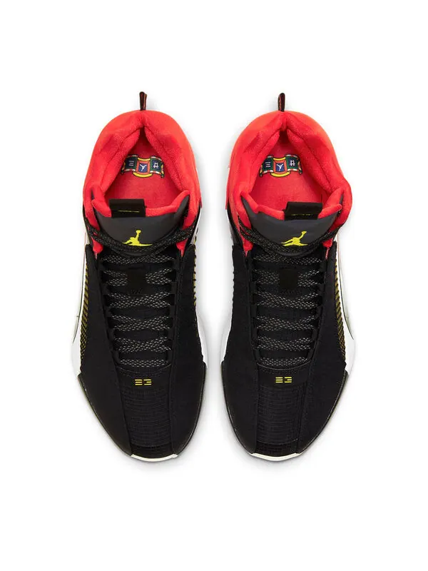 Кроссовки 35 Air Jordan — изображение 4 из 4, черный красный