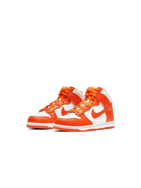 Кроссовки данки высокие sp Nike — изображение 3 из 4, оранжевый/белый