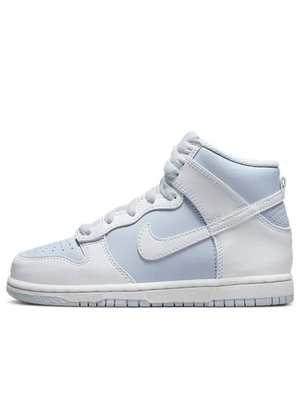 Кроссовки данк высокие Nike — изображение 1 из 4, синий/белый
