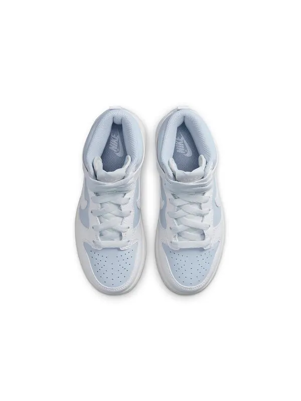 Кроссовки данк высокие Nike — изображение 4 из 4, синий/белый