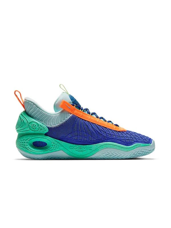Кроссовки космическое единство ep Nike — изображение 2 из 4, зеленый/синий/оранжевый