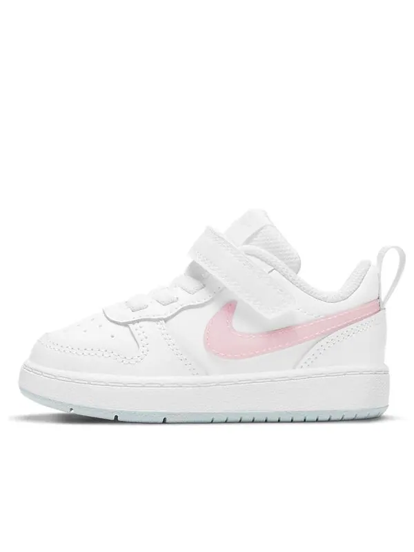 Кроссовки Court Borough Low 2 Nike — изображение 1 из 4, белый/розовый/синий