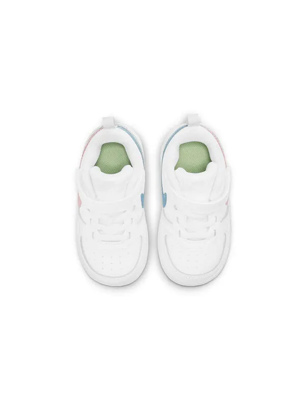 Кроссовки Court Borough Low 2 Nike — изображение 4 из 4, белый/розовый/синий