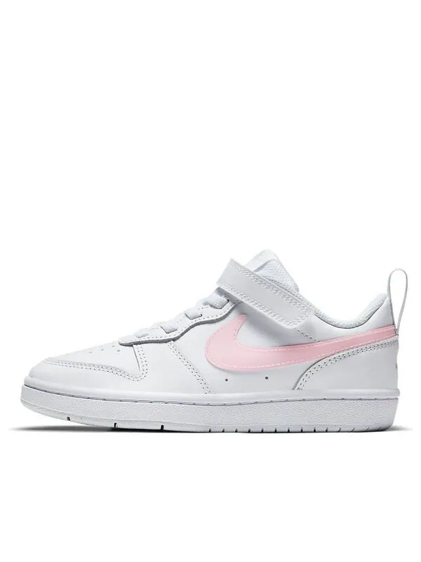 Кроссовки Court Borough Low 2 Nike — изображение 1 из 4, белый/розовый