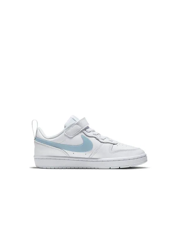 Кроссовки Court Borough Low 2 Nike — изображение 2 из 4, белый/розовый