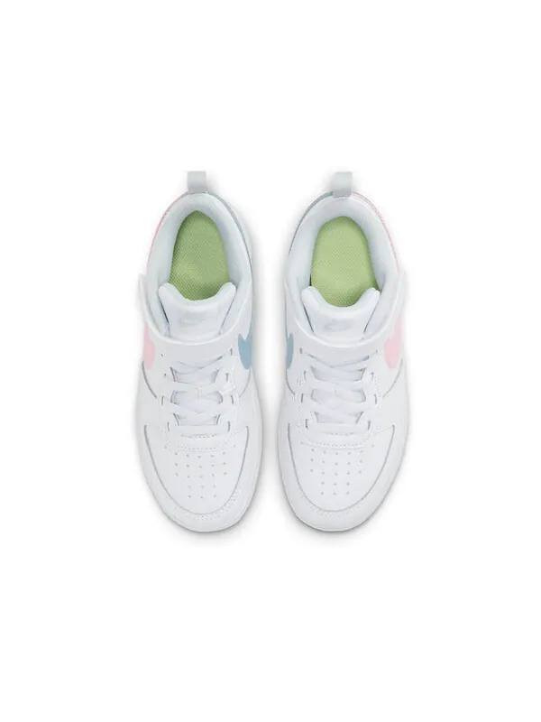 Кроссовки Court Borough Low 2 Nike — изображение 4 из 4, белый/розовый