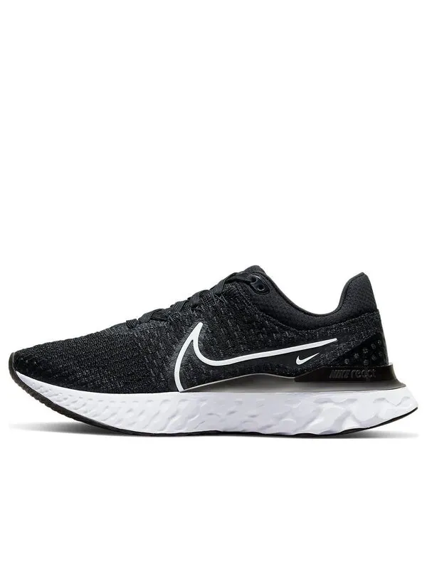 Кроссовки react infinity run flyknit 3 Nike — изображение 1 из 4, черный/белый