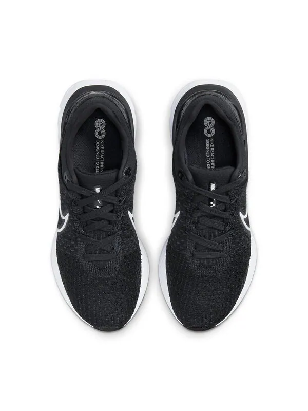 Кроссовки react infinity run flyknit 3 Nike — изображение 4 из 4, черный/белый
