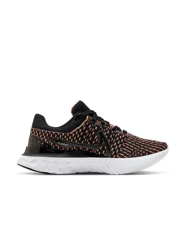 Кроссовки react infinity run flyknit 3 Nike — изображение 2 из 4, черный/красный