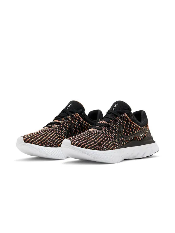 Кроссовки react infinity run flyknit 3 Nike — изображение 3 из 4, черный/красный